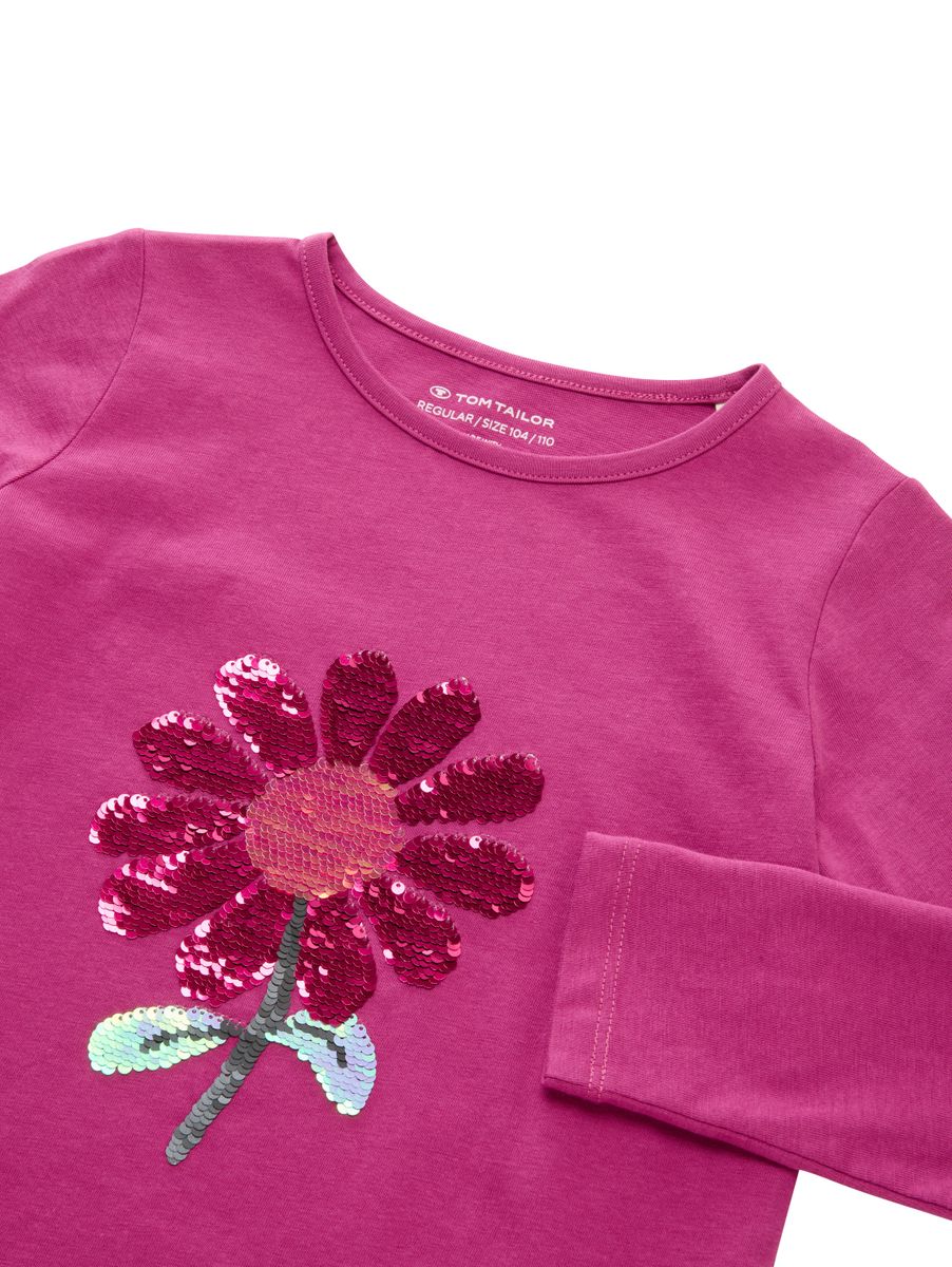reversible sequin longsleeve - Image 3