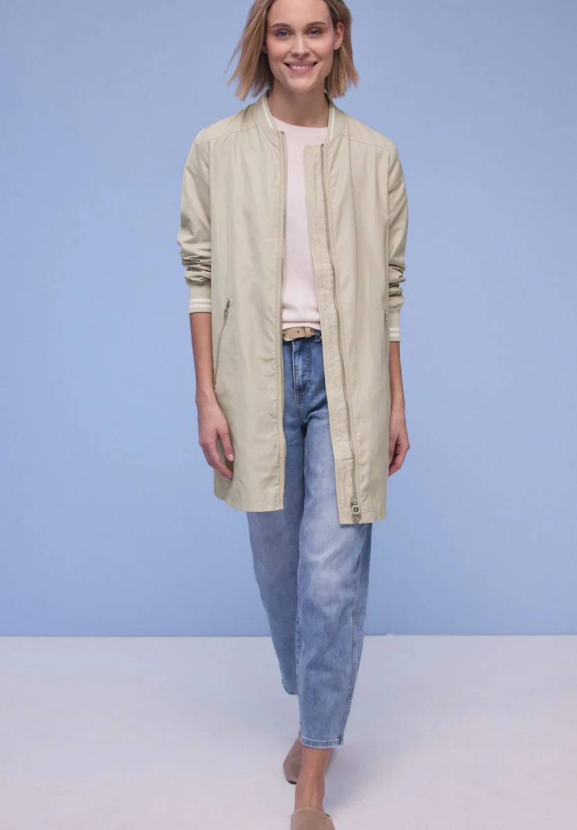 Long Bomber Jkt w. College Det - Image 5