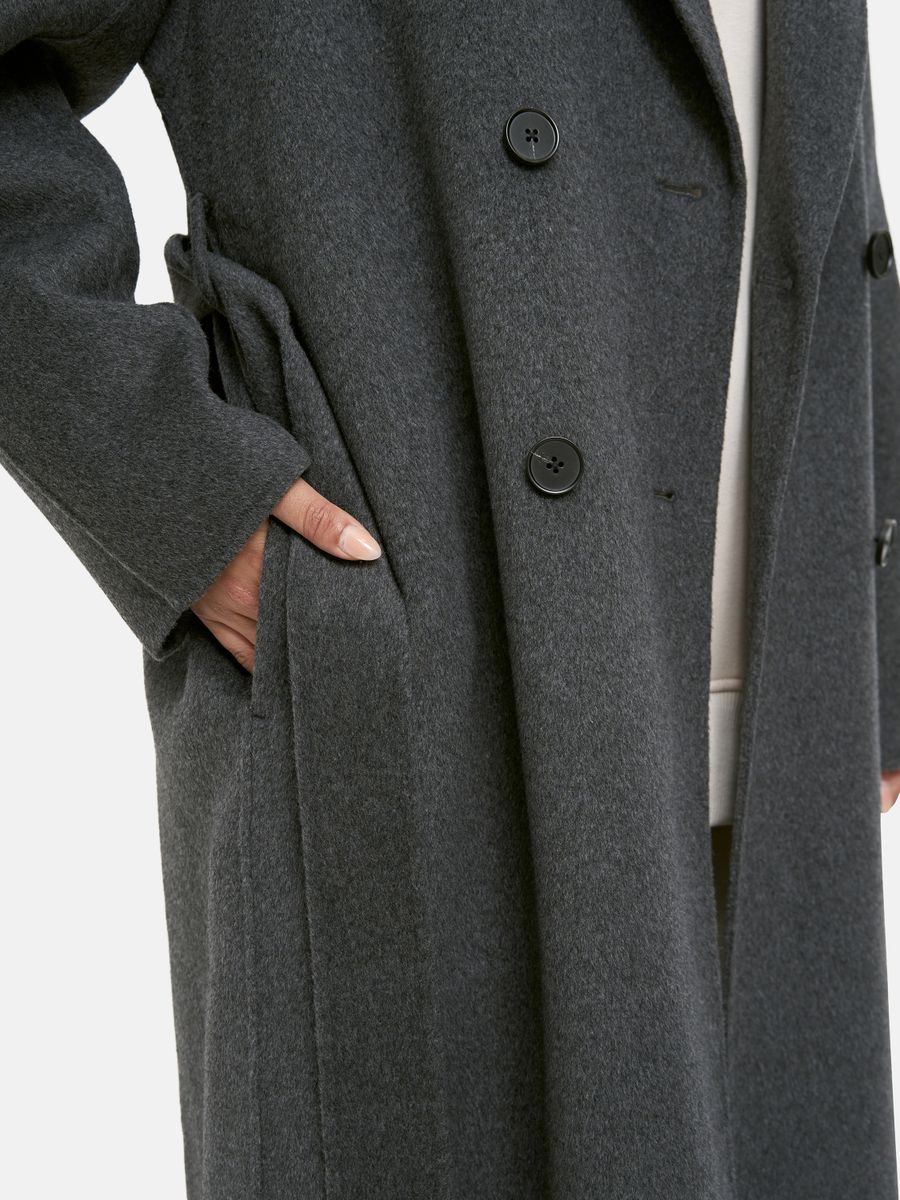 LONG WOOL BLENDED COAT - Image 6