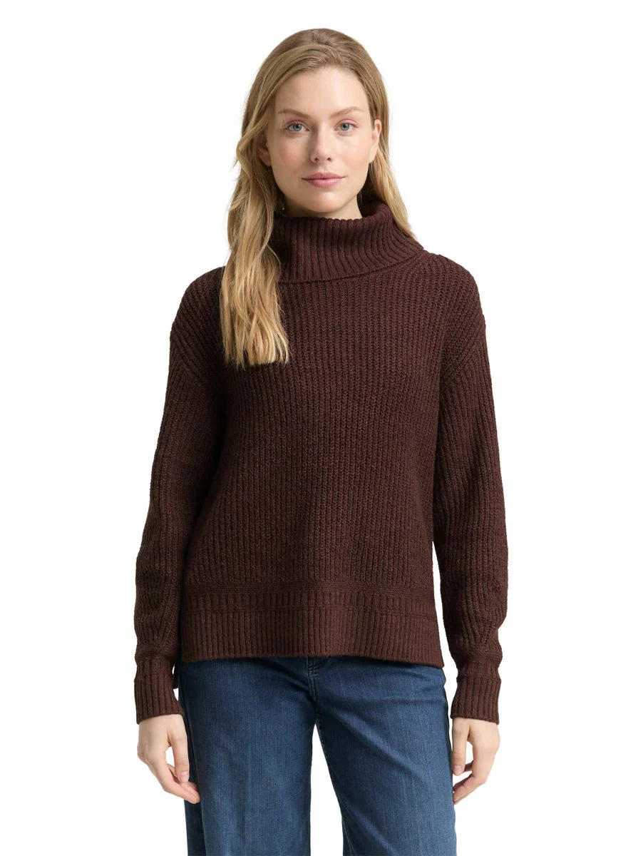 Loose Fit Rollkragenpullover - Image 5