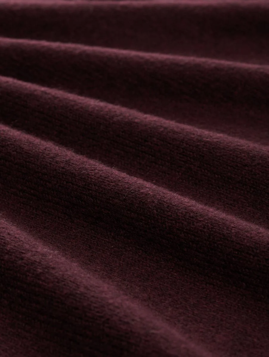 knit cosy mock-neck pullover - Image 2