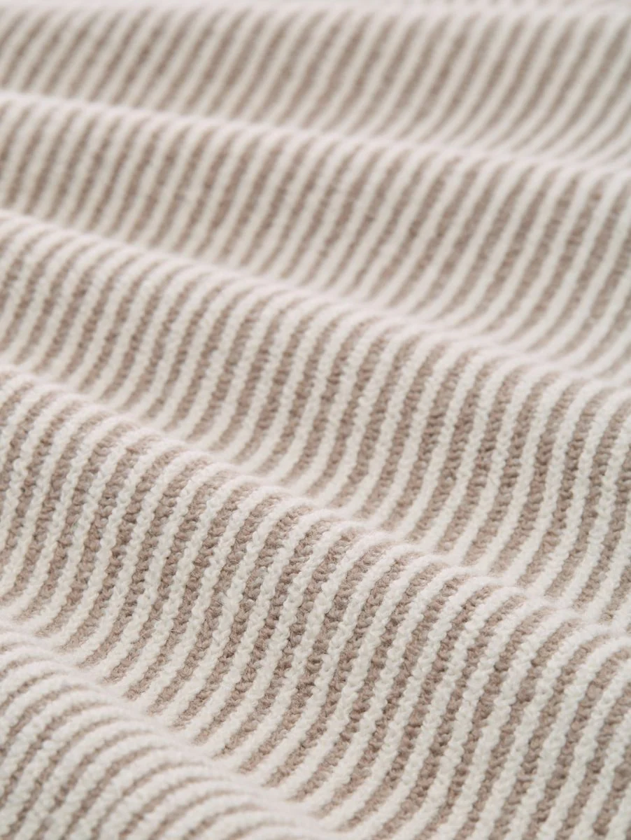 Knit plaited rib pullover - Image 2
