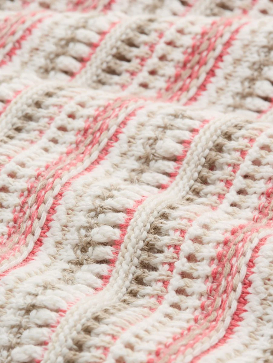 Loose Fit Strickpullover mit Streifenmuster - Image 2