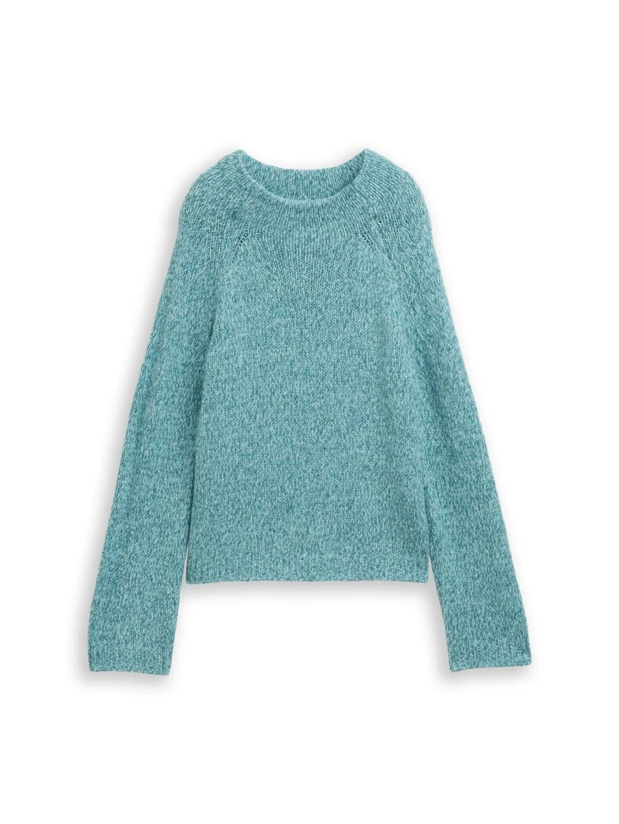 Loose Fit Strickpullover mit Wollanteil - Image 7
