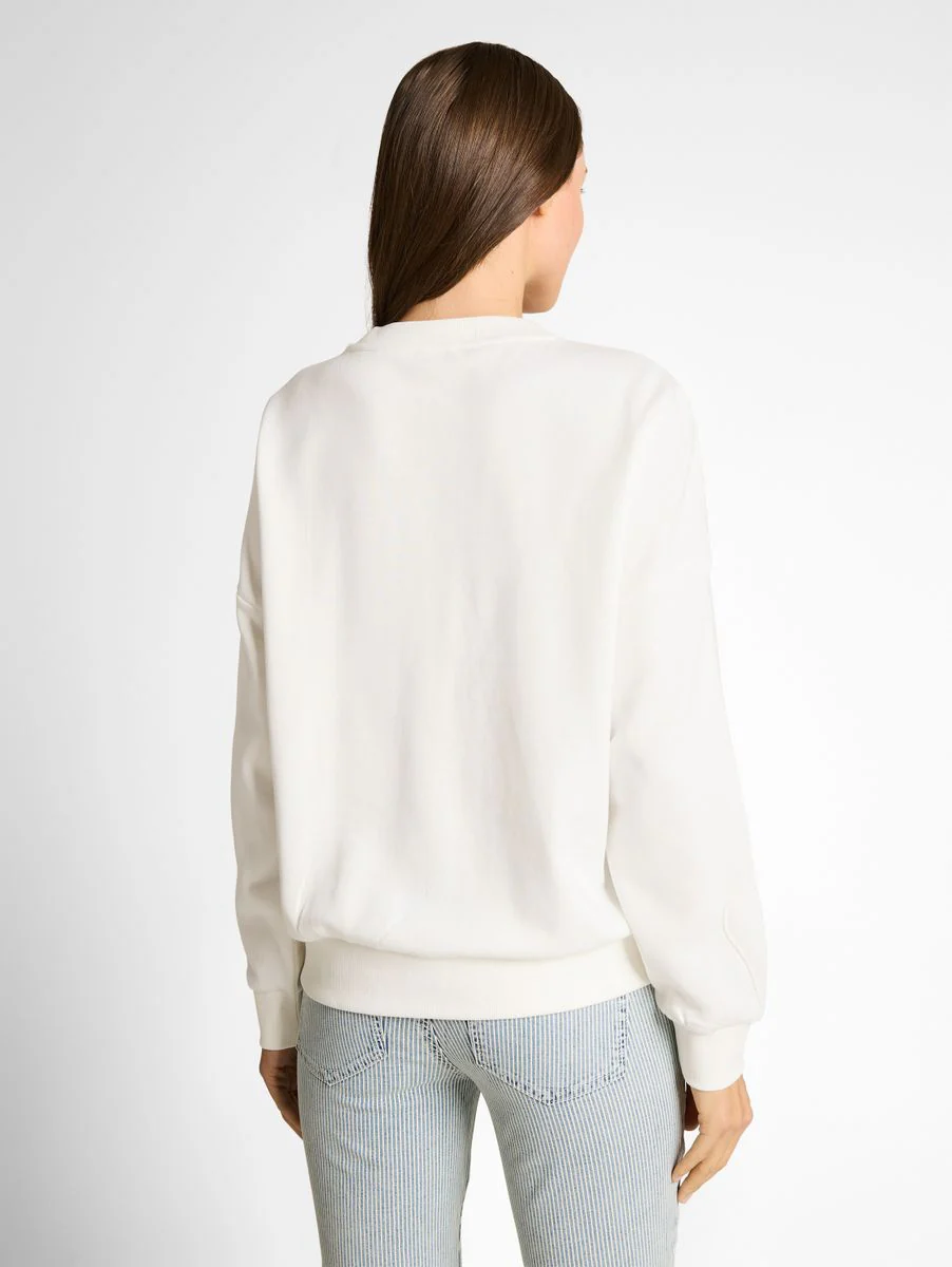 Loose Fit Sweatshirt mit Blumenmuster - Image 4