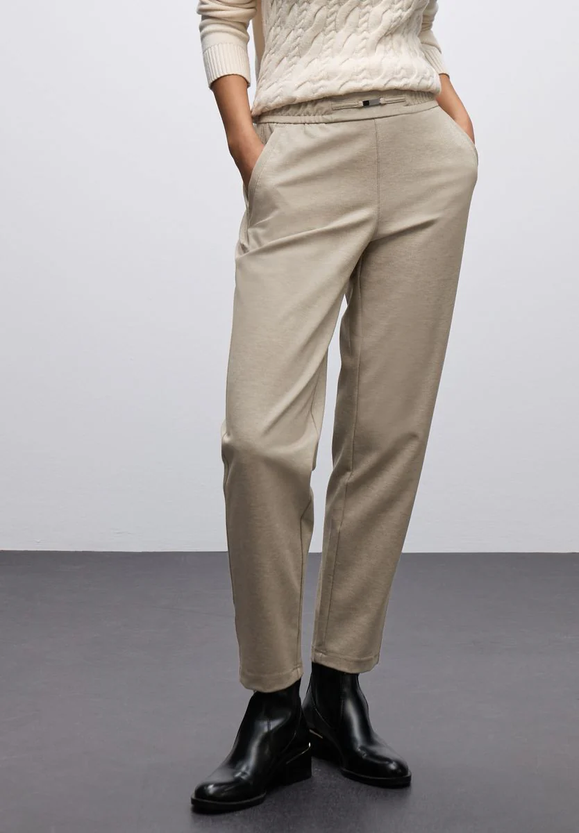 Melange Hose mit Detail - Image 3