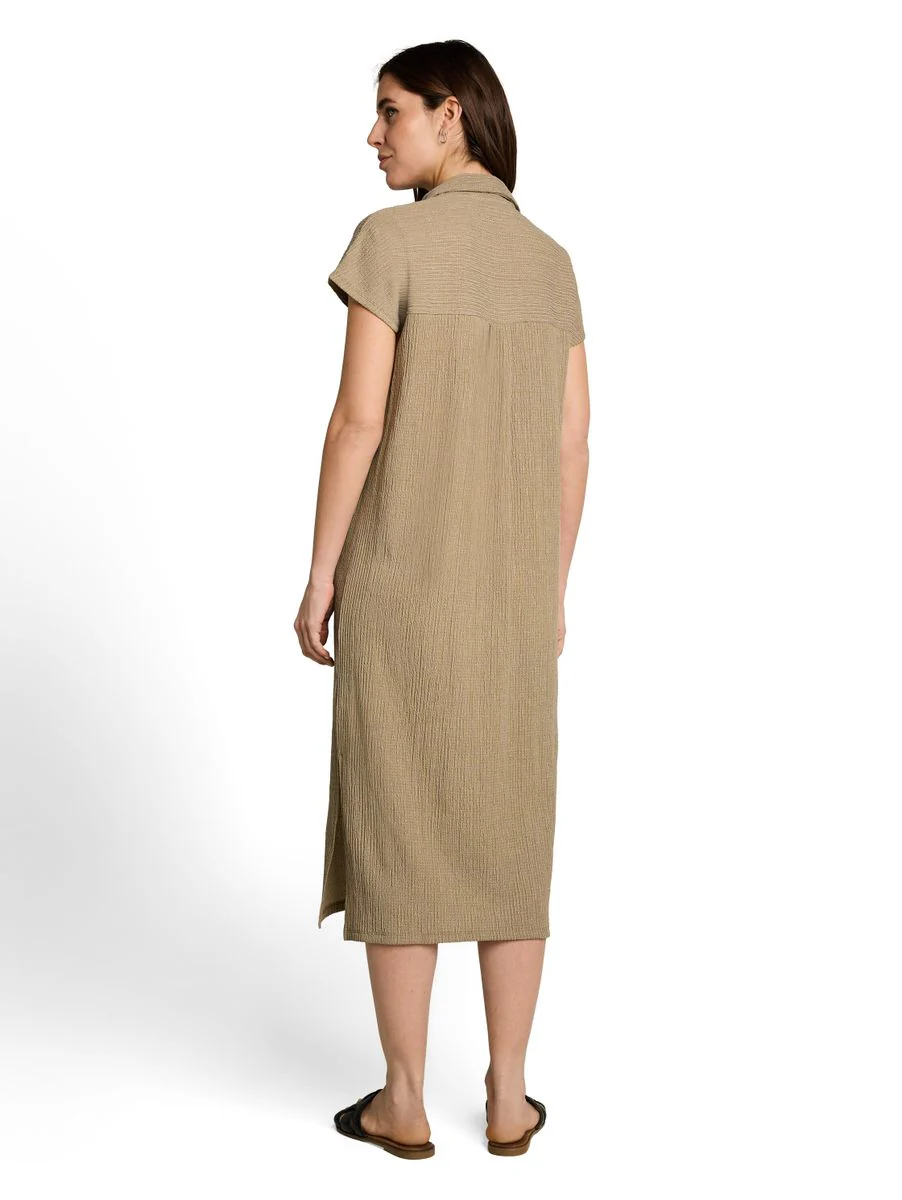 Midi-Kleid mit Polokragen - Image 3