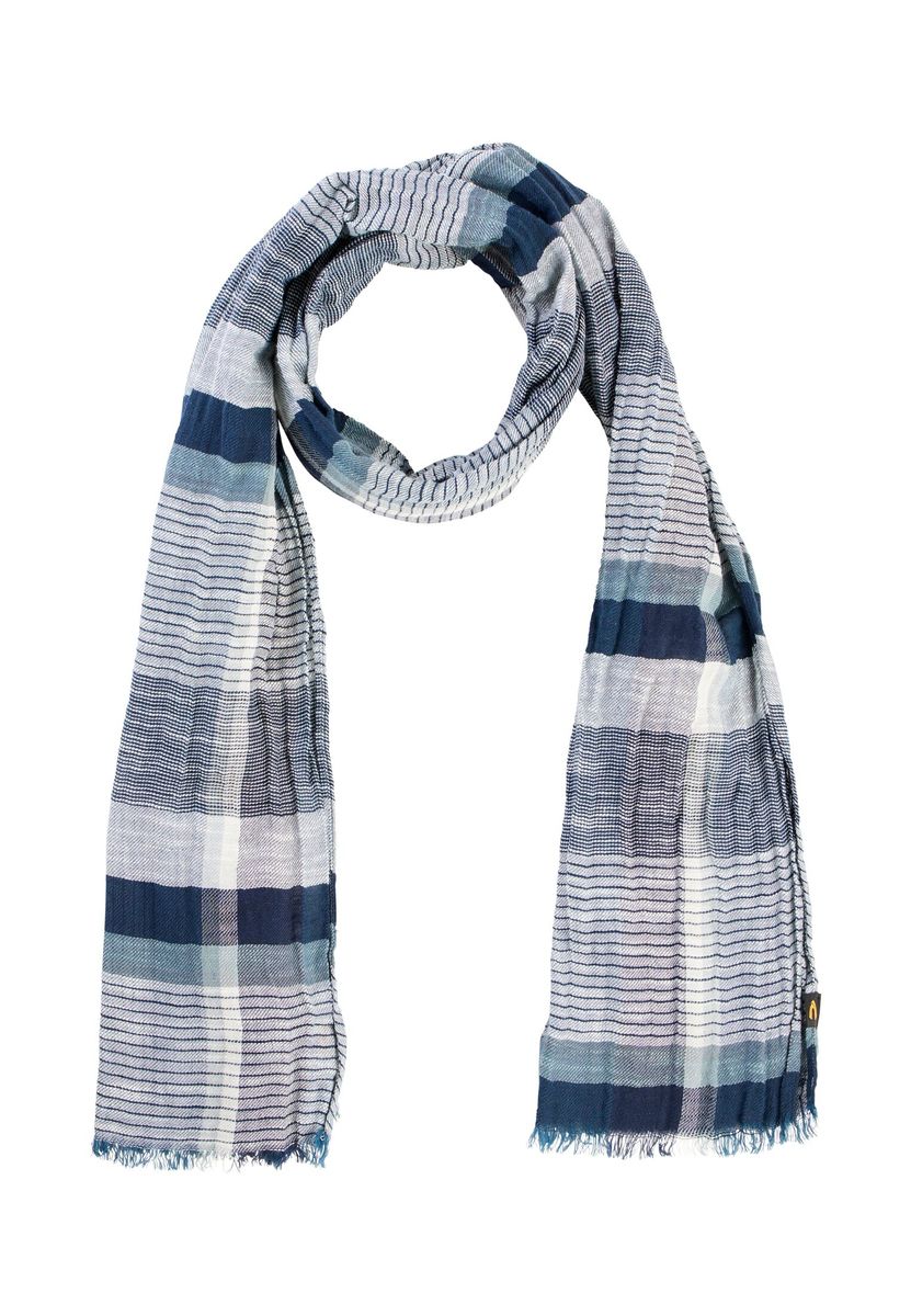 Multicolour Webschal aus Baumwoll-Twill - Image 4