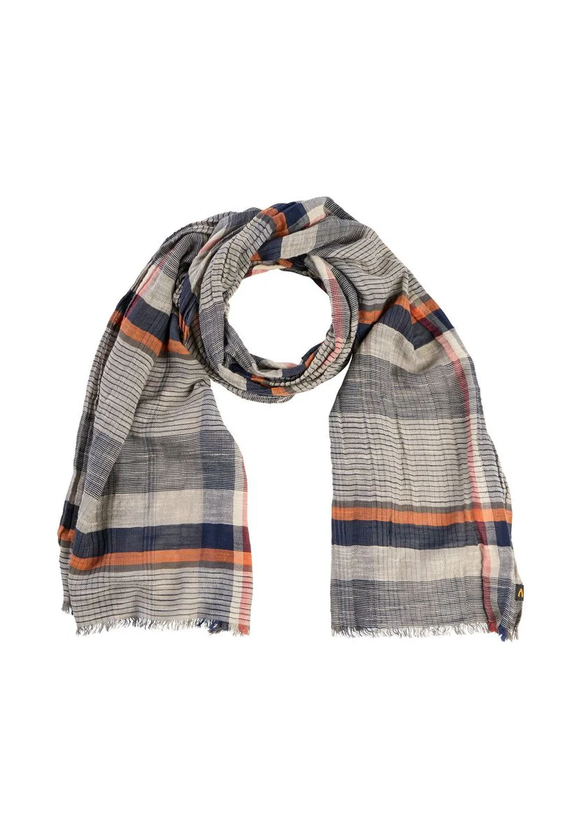 Multicolour Webschal aus Baumwoll-Twill - Image 5