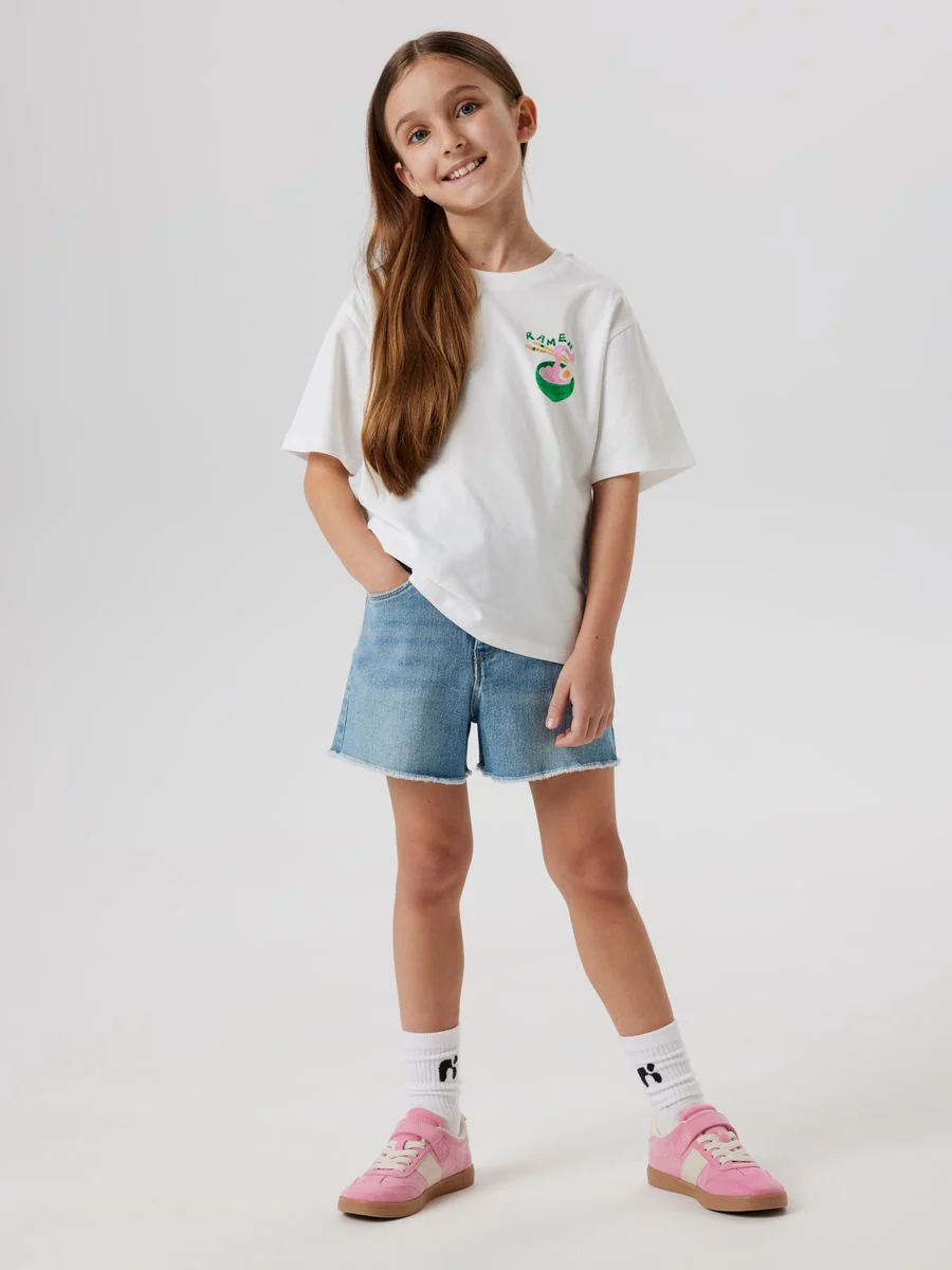 NKFROSE HW MOM DNM SHORTS 8222-YA NOOS - Image 5
