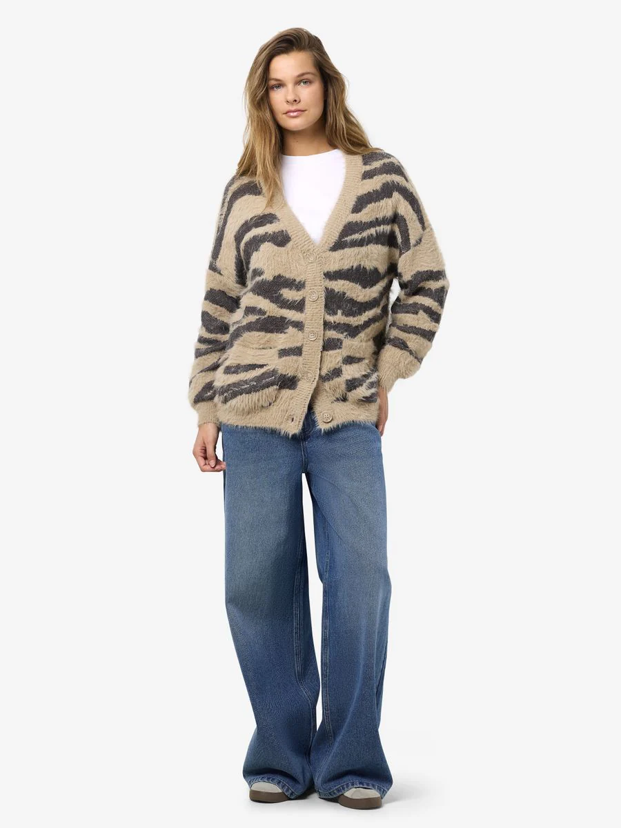 NMFLYNN L/S V-NECK KNIT CARDIGAN NO - Image 6