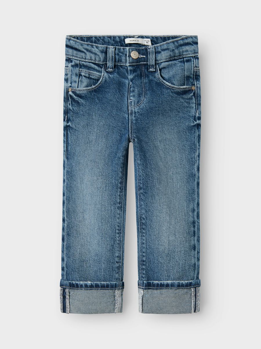 NMFROSE STRAIGHT FOLD JEANS 4224-AZ - Image 4