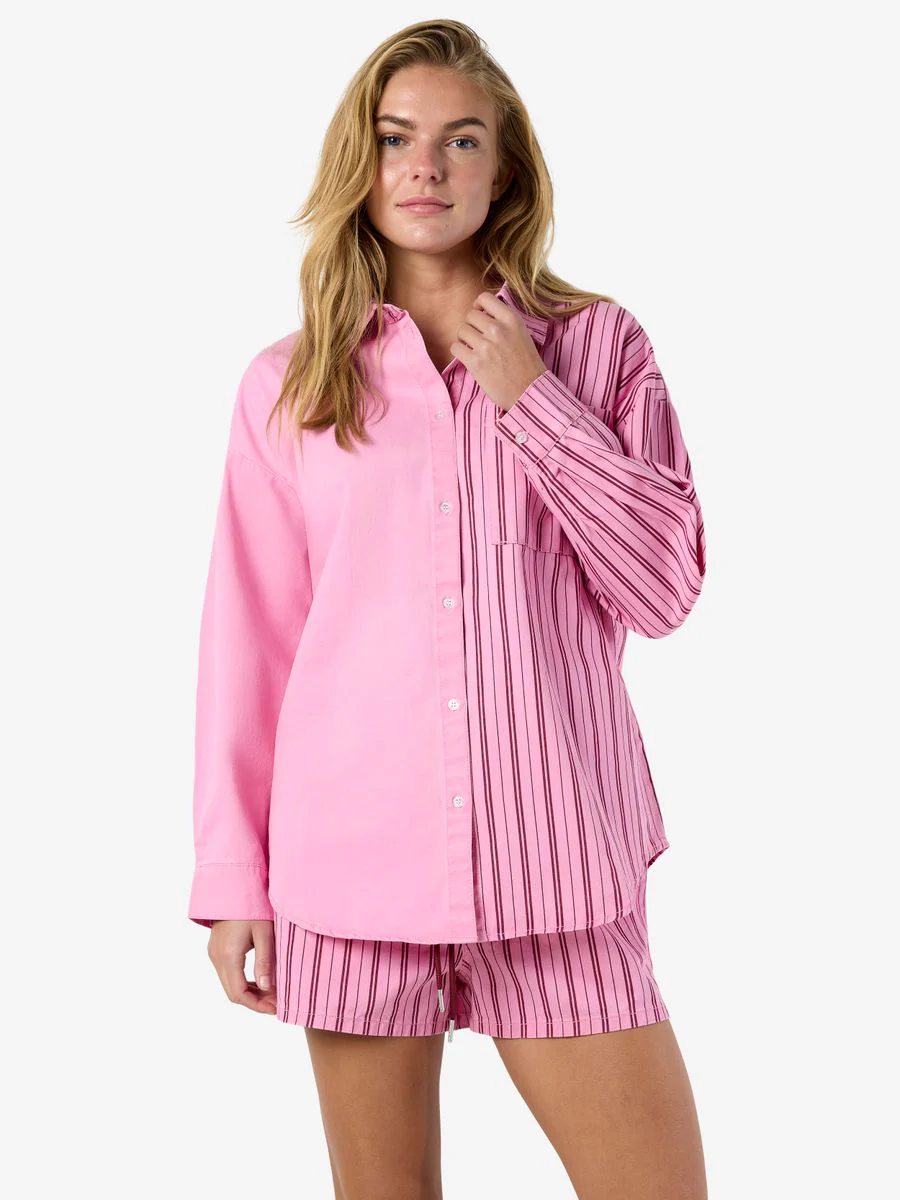 NMKATRI L/S OVERSIZED SHIRT COLOR - Image 3