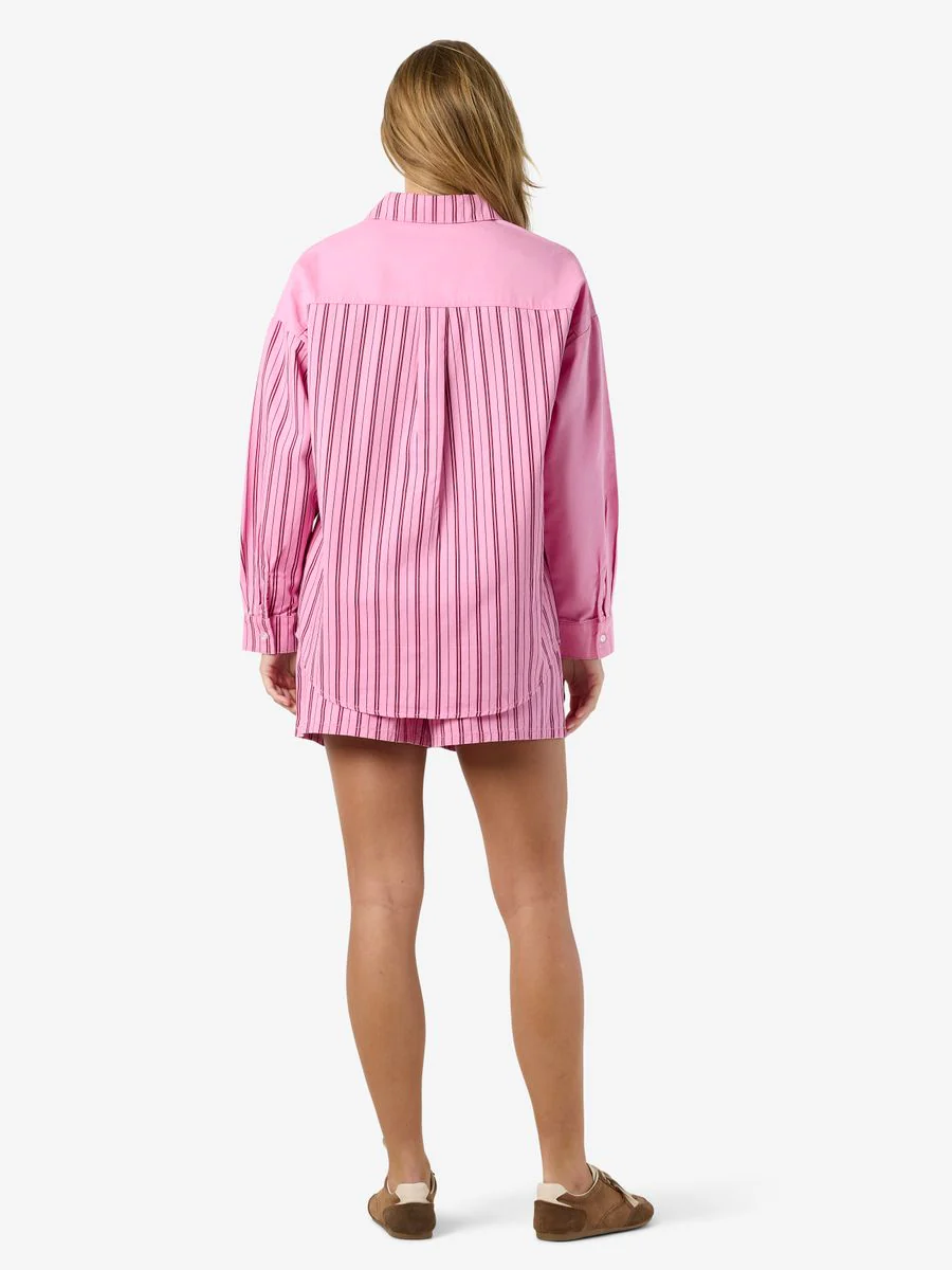 NMKATRI L/S OVERSIZED SHIRT COLOR - Image 4