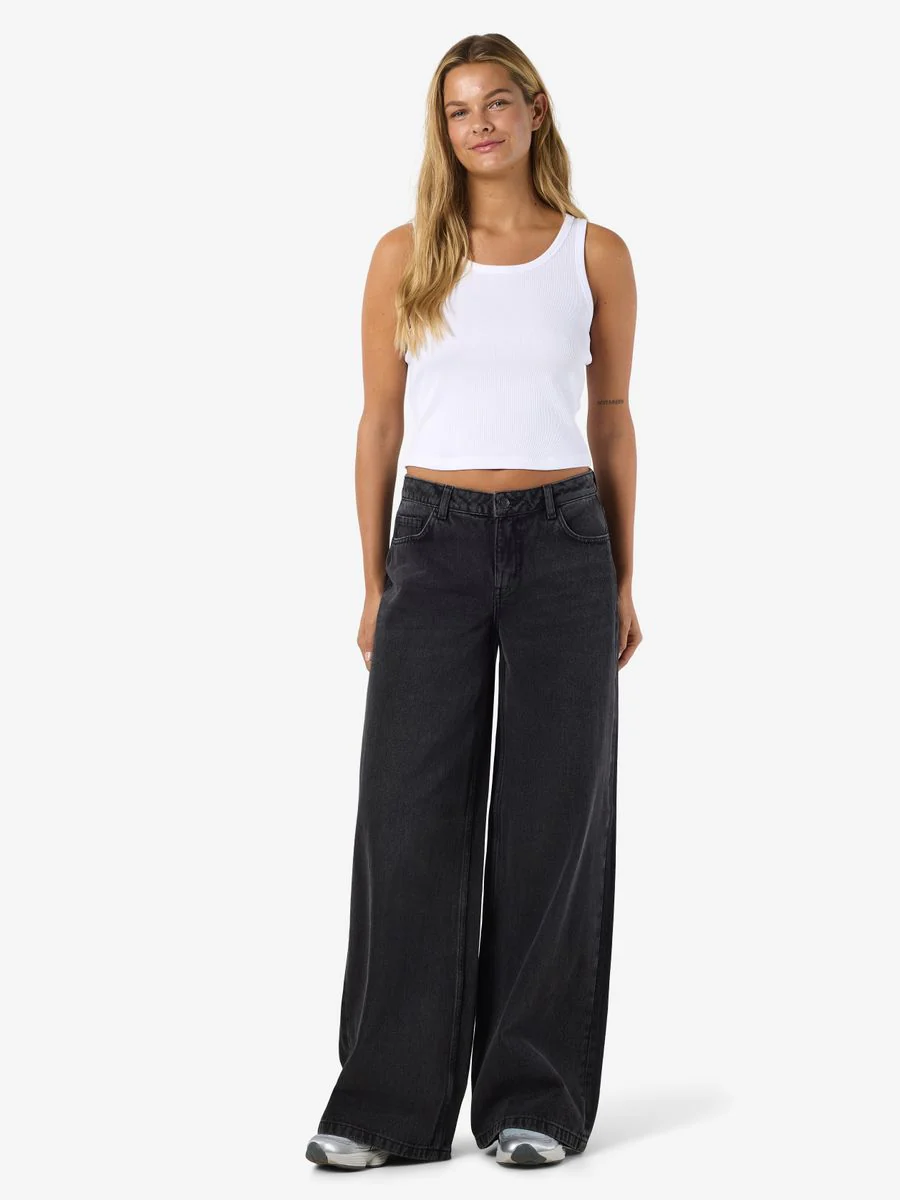 NMKETTIE NW WIDE LEG JEANS VI559BL - Image 5
