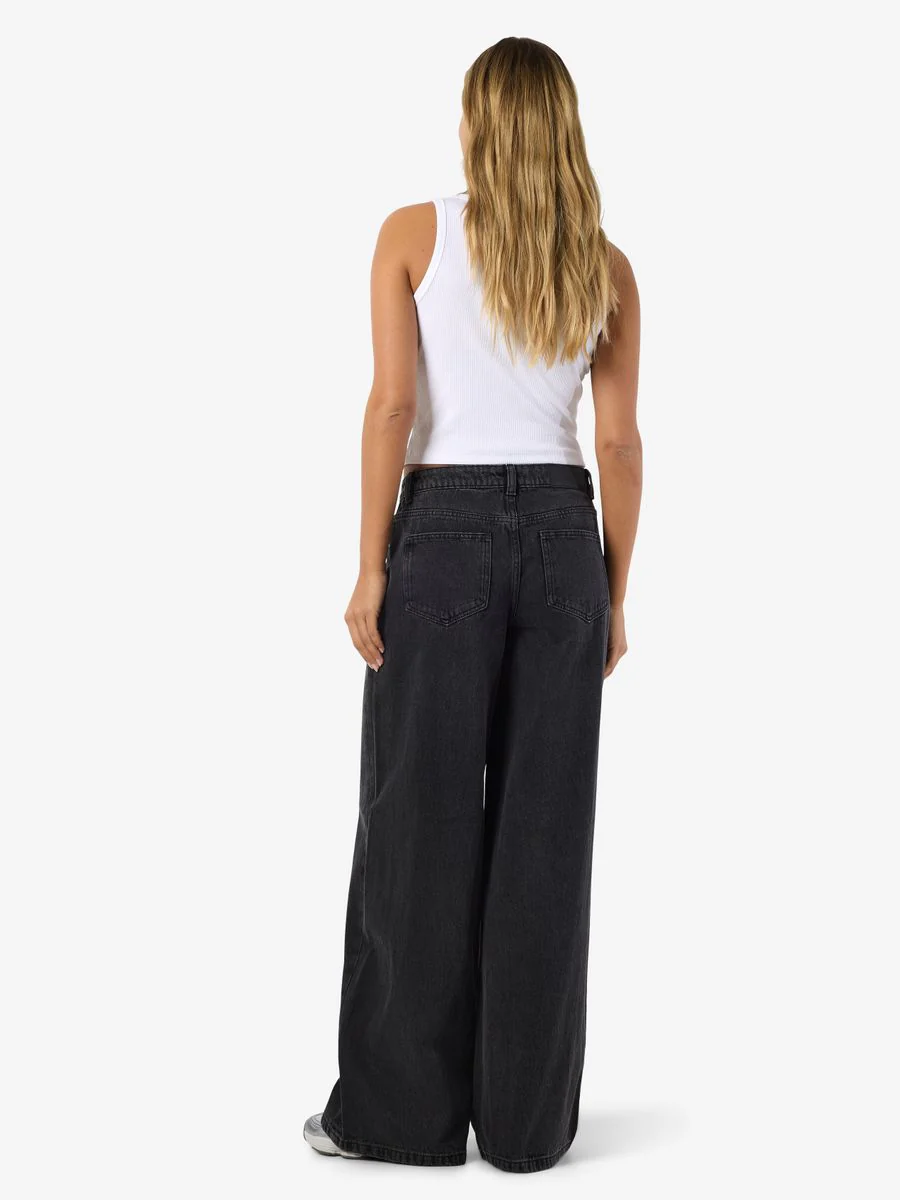 NMKETTIE NW WIDE LEG JEANS VI559BL - Image 6