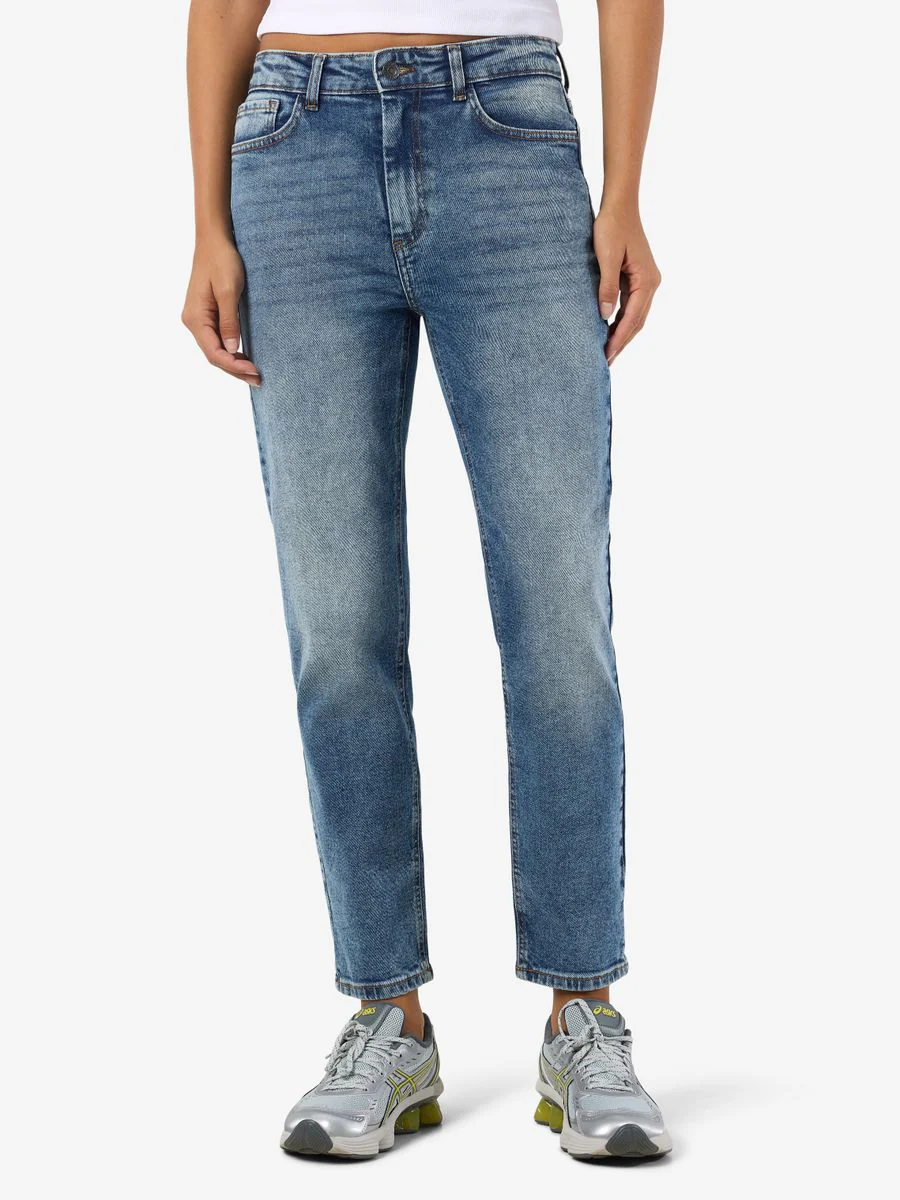 NMMONI HW STRAGHT ANK JEANS AZ221DB NOOS - Image 2