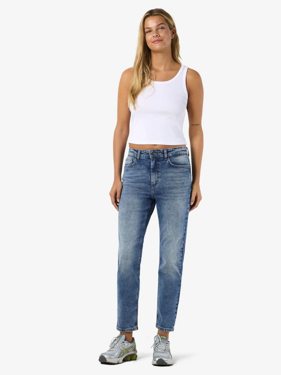 NMMONI HW STRAGHT ANK JEANS AZ221DB NOOS - Image 3