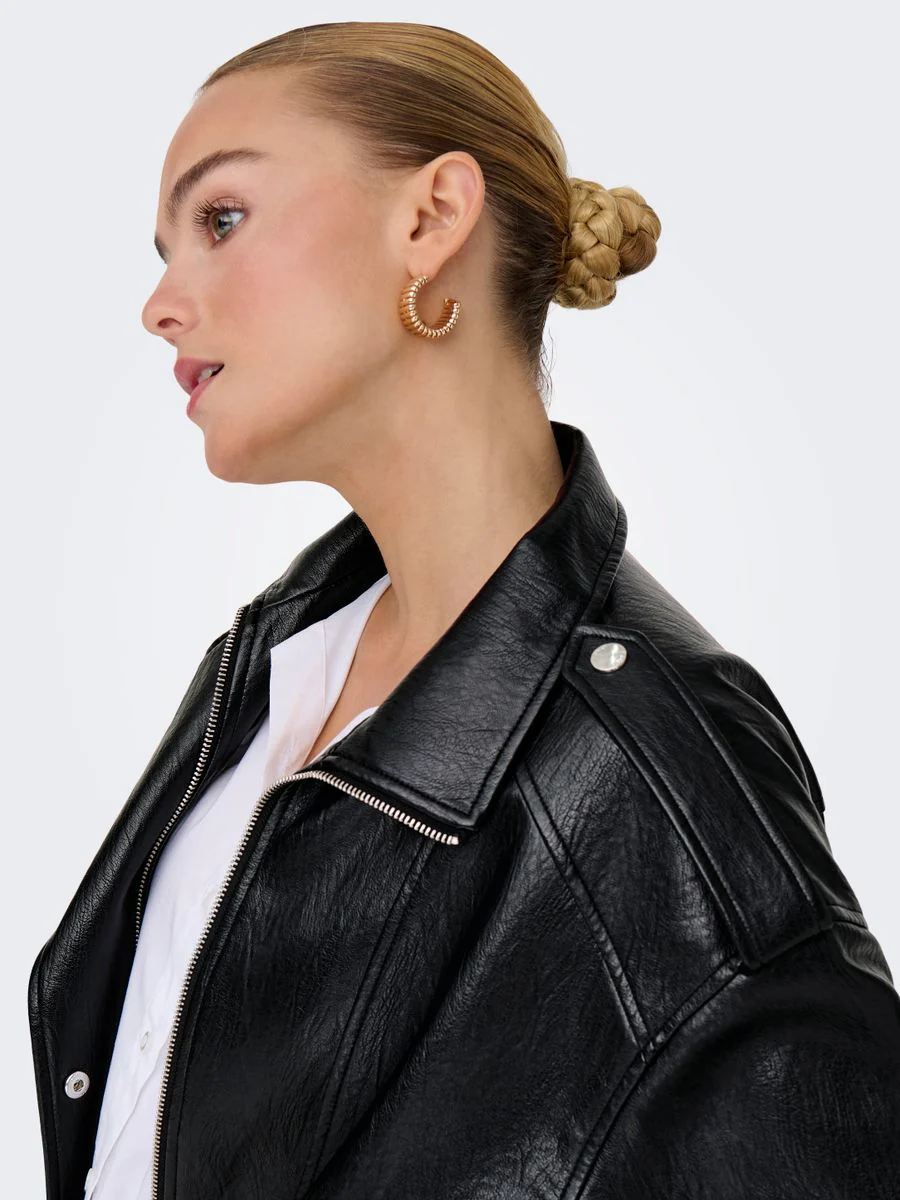 ONLARIS FAUX LEATHER JACKET OTW - Image 3