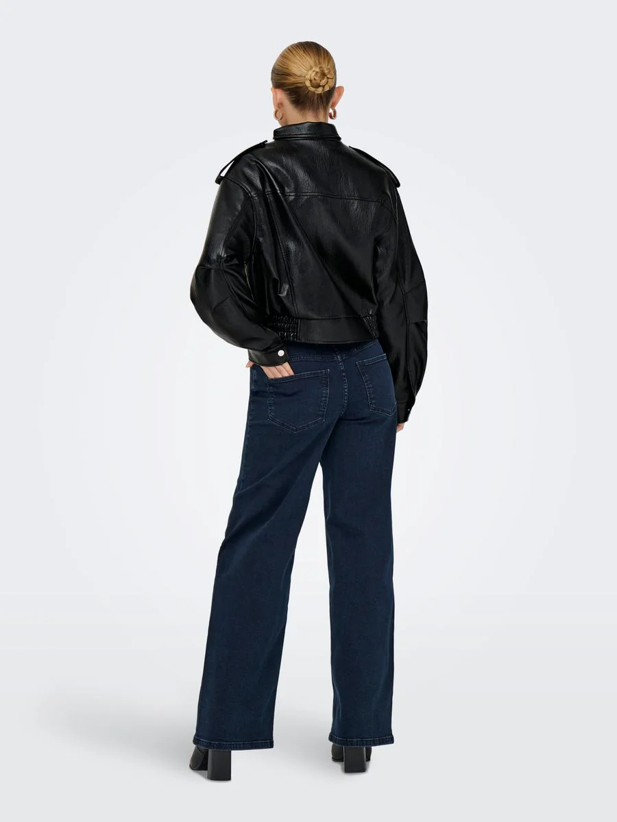ONLARIS FAUX LEATHER JACKET OTW - Image 5