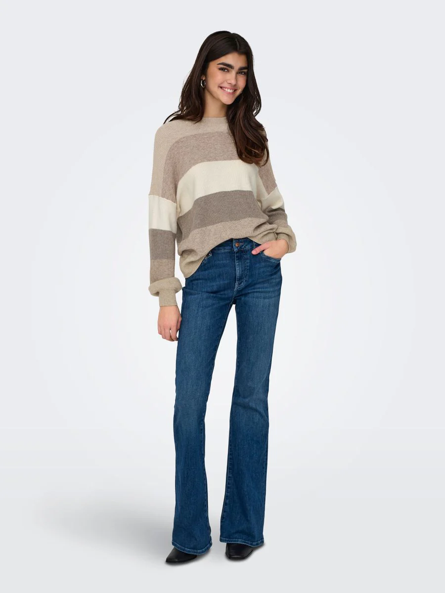 ONLATIA L/S STRIPE PULLOV KNT NOOS - Image 5