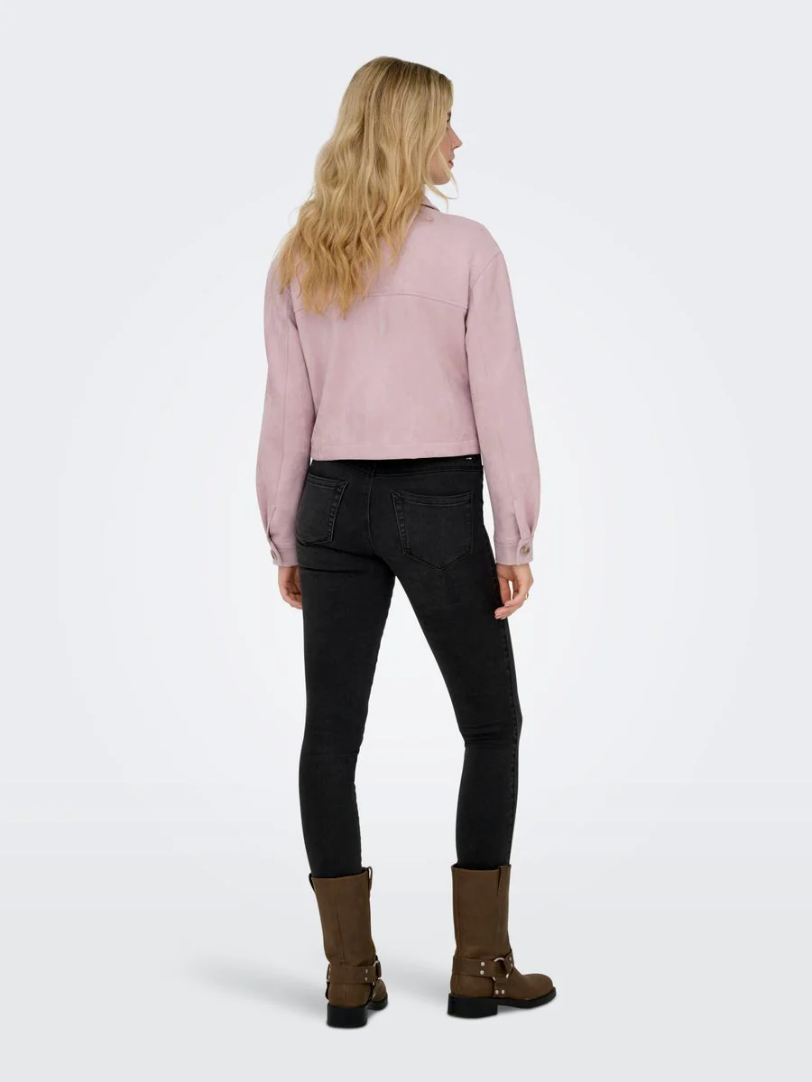 ONLBELICIA FAUX SUEDE JACKET OTW - Image 3