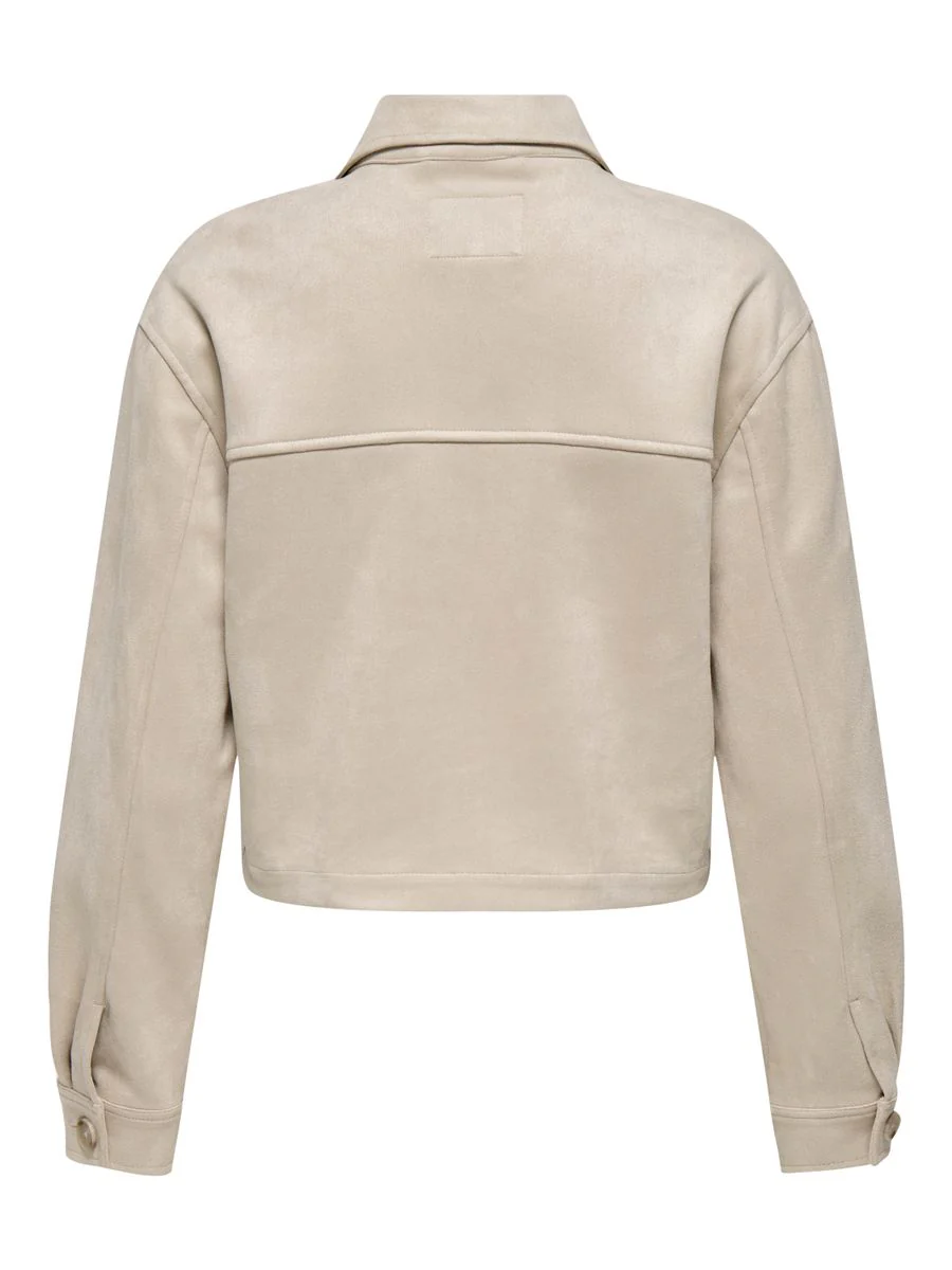 ONLBELICIA FAUX SUEDE JACKET OTW - Image 7