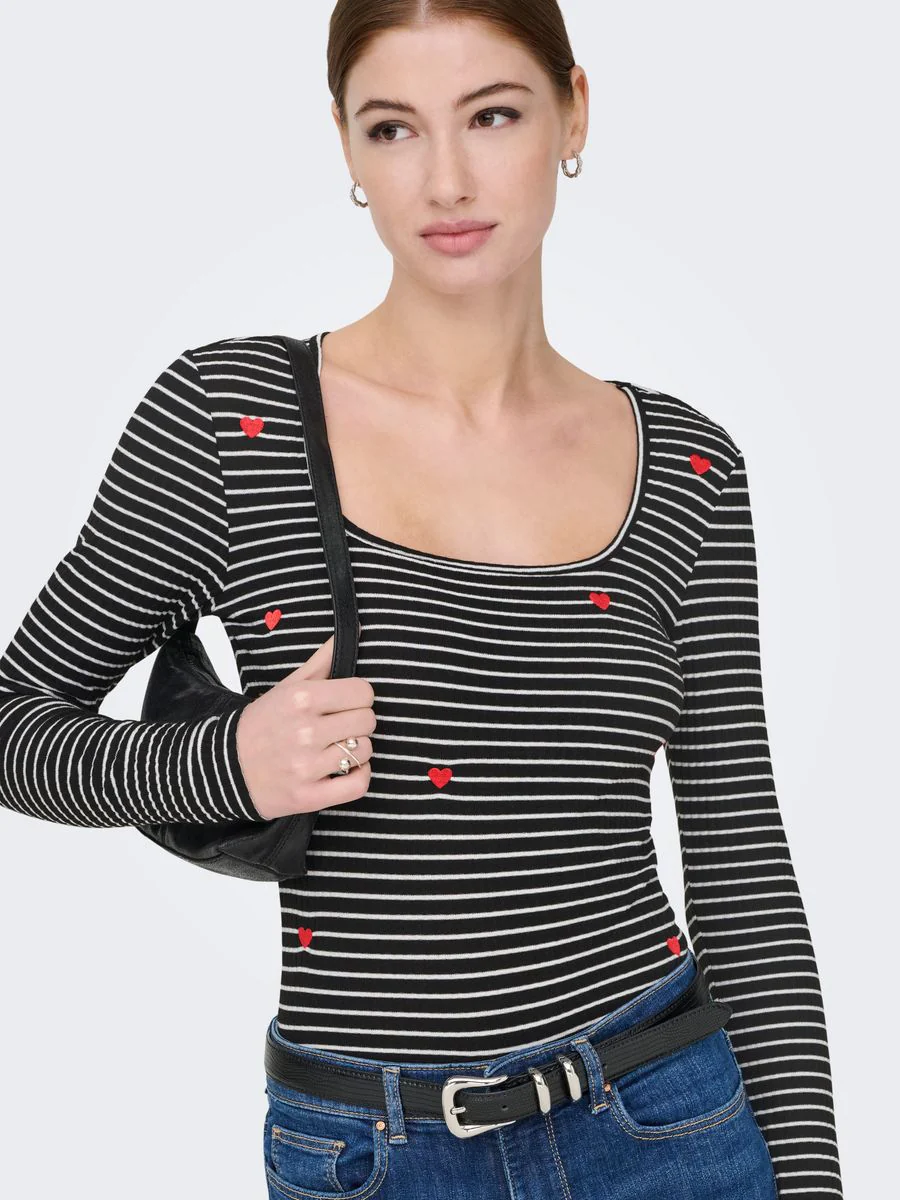 ONLEMMA STRIPED W. HEARTS L/S CS JR - Image 6