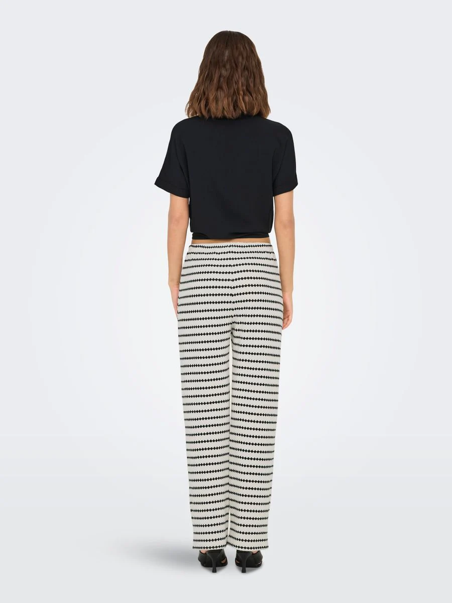 ONLEVA STRIPE WIDE LEG PANT JRS - Image 3