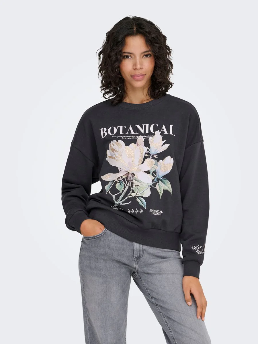 ONLFLEUR L/S O-NECK BOX UB SWT - Image 2