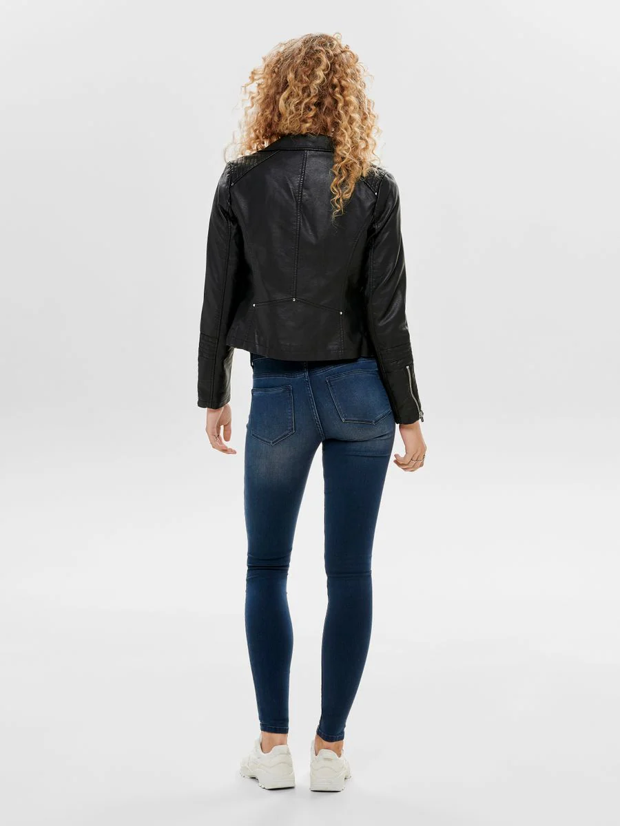 ONLGEMMA FAUX LEATHER BIKER OTW NOO - Image 3