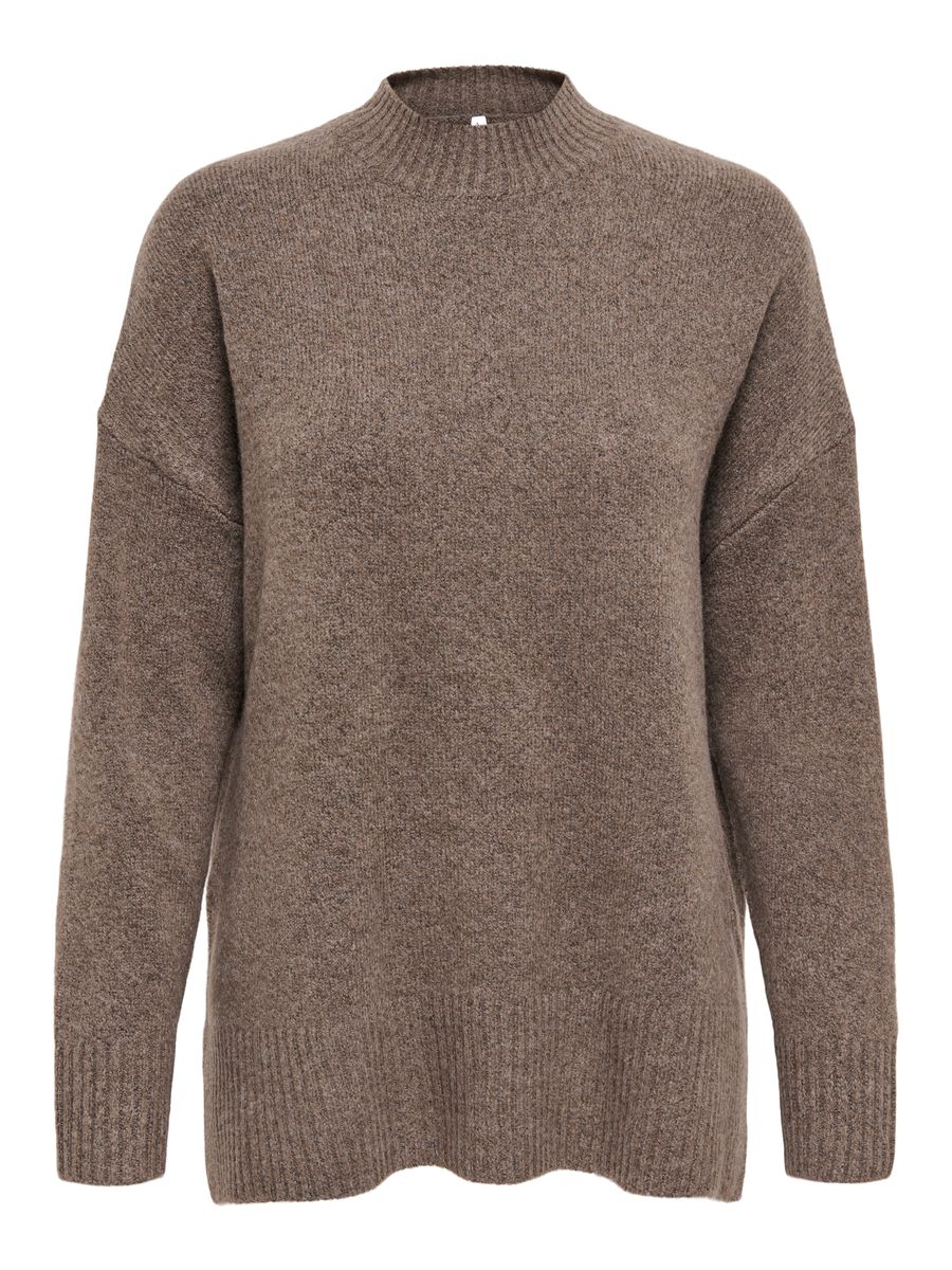 ONLHAZEL LS HIGHNECK OVERS RP KNT - Image 6