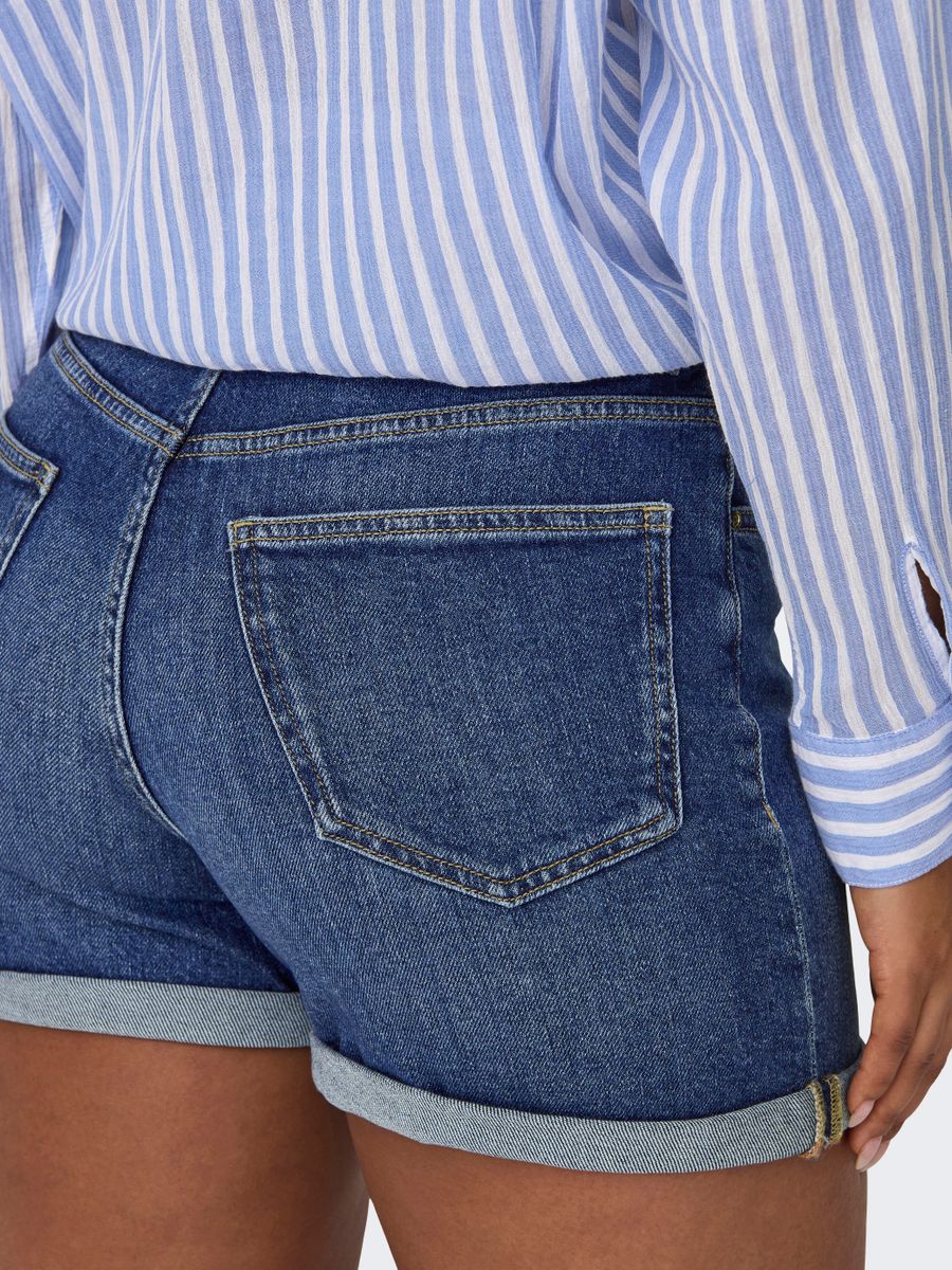 ONLJOSEPHINE STRETCH SHORTS DNM AZG - Image 5