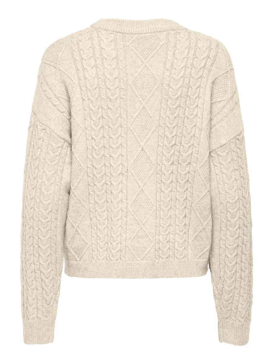 ONLKATIA LS CABLE O-NECK PULLOVER C - Image 2
