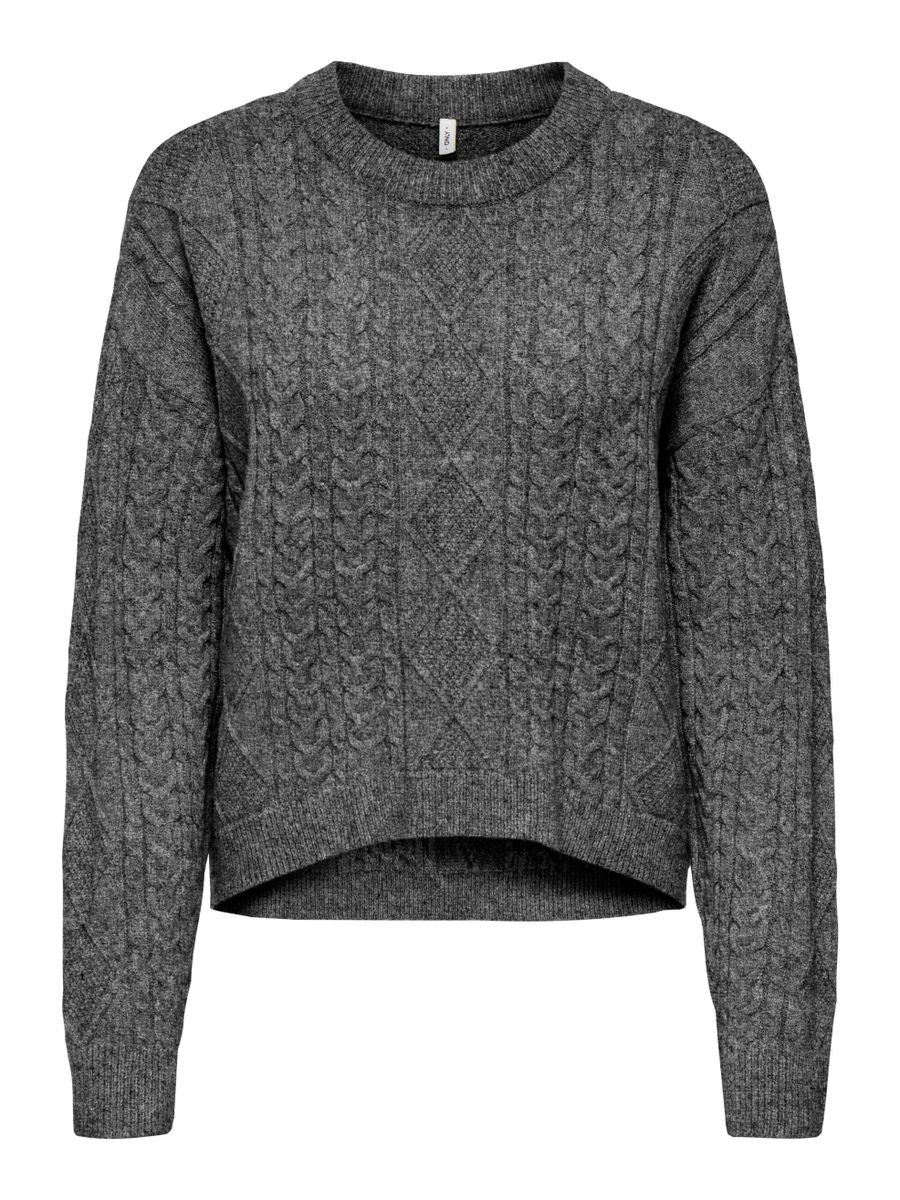ONLKATIA LS CABLE O-NECK PULLOVER C - Image 4