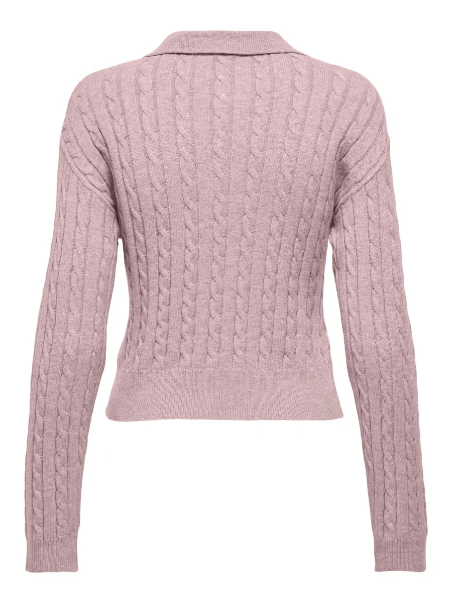 ONLKATIA LS CABLE POLO CC KNT - Image 9