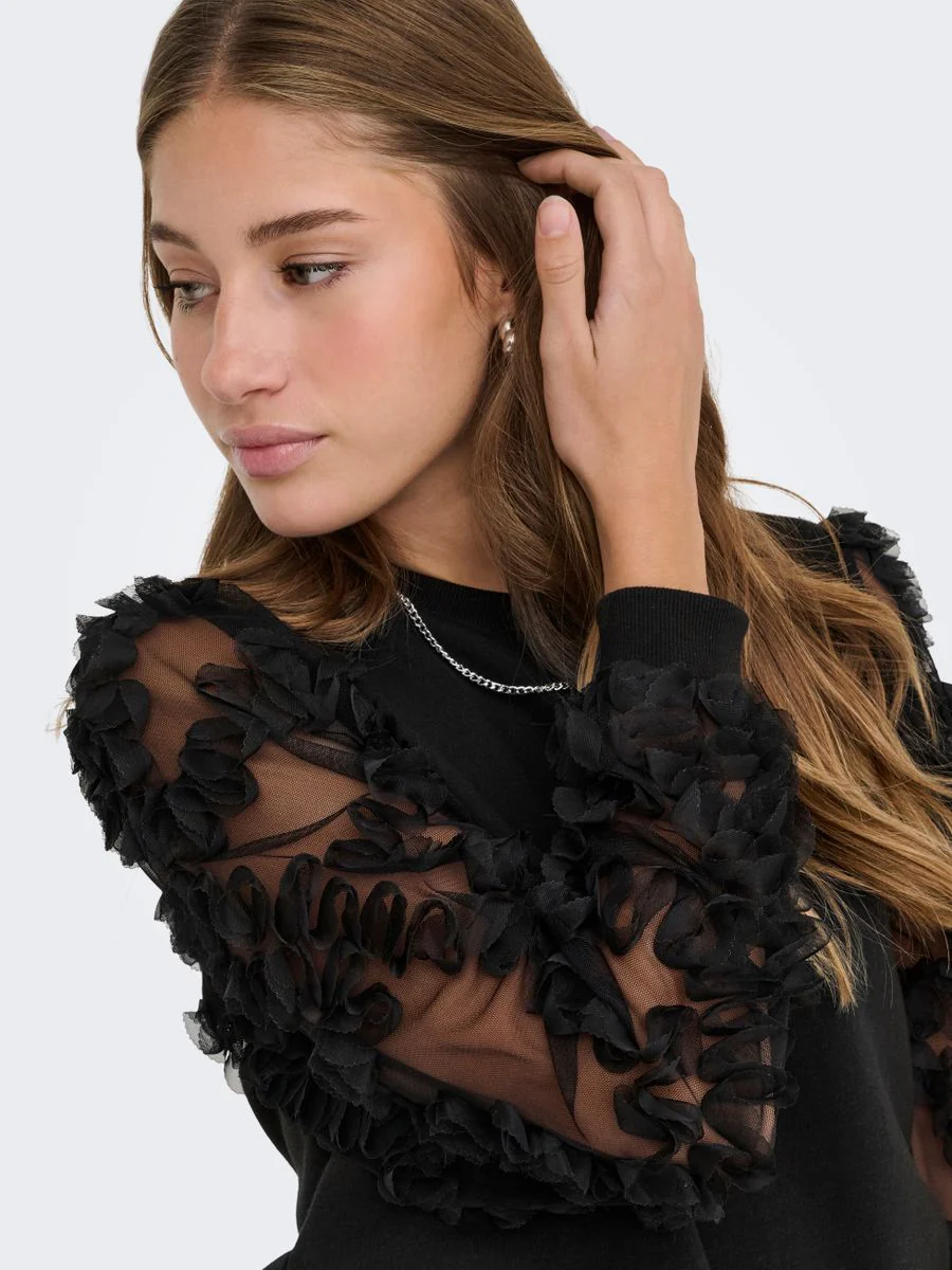 ONLLAVIN L/S O-NECK MIX SWT - Image 7