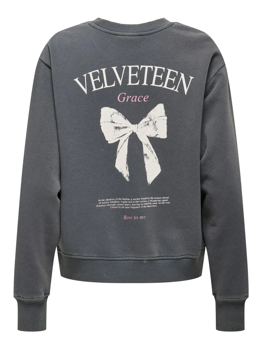 ONLLUCINDA BOW L/S O-NECK BOX SWT - Image 2
