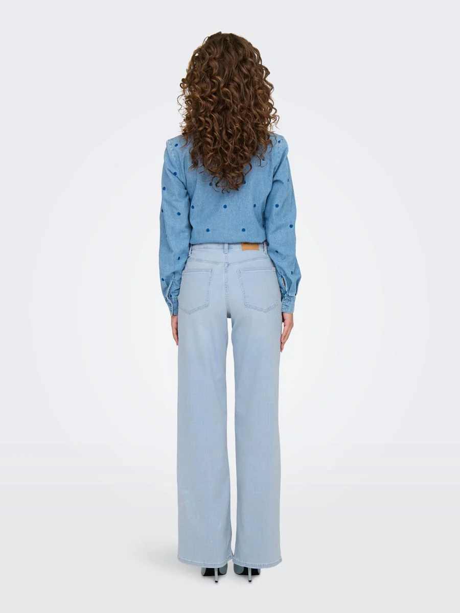 ONLMADISON BLUSH HW WIDE DNM CRO495 - Image 3