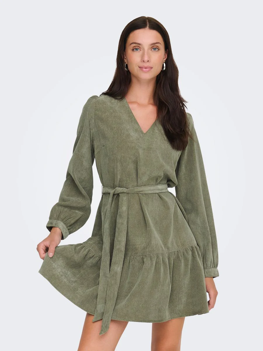 ONLMARIKE LIFE L/S CORD BELT DRESS - Image 4
