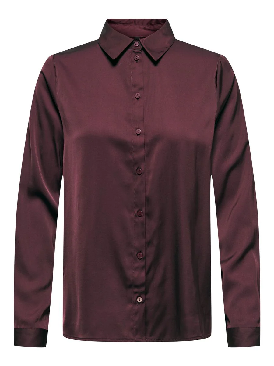 ONLMIKA VIS SATIN L/S SHIRT WVN - Image 7
