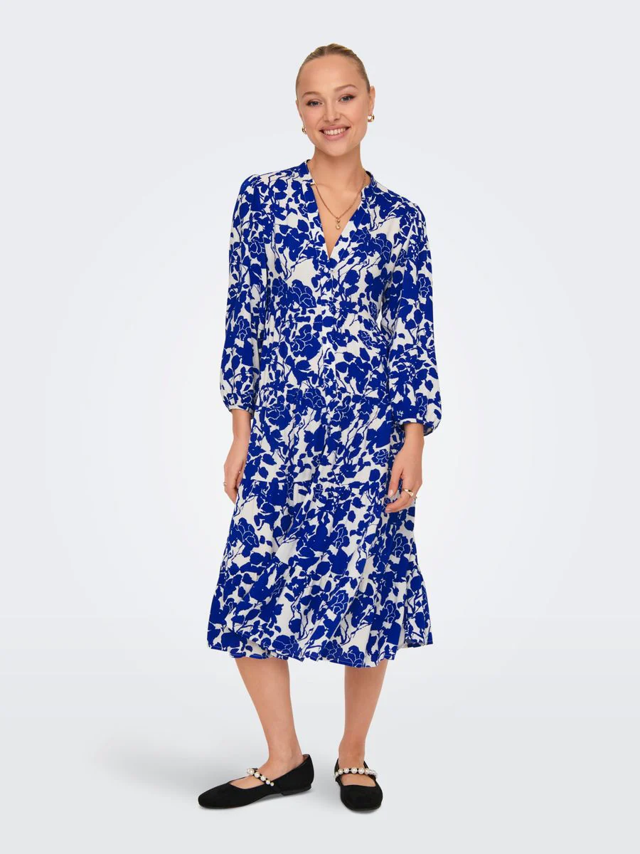 ONLMILANA 7/8 DRESS WVN NOOS - Image 4
