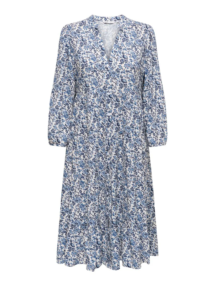 ONLMILANA 7/8 DRESS WVN NOOS - Image 7