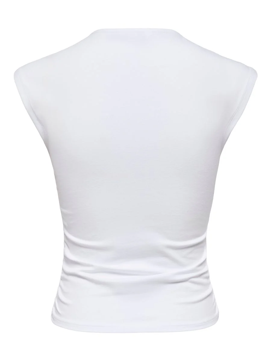 ONLMIRA CAPSL RUCHING TOP JRS NOOS - Image 2