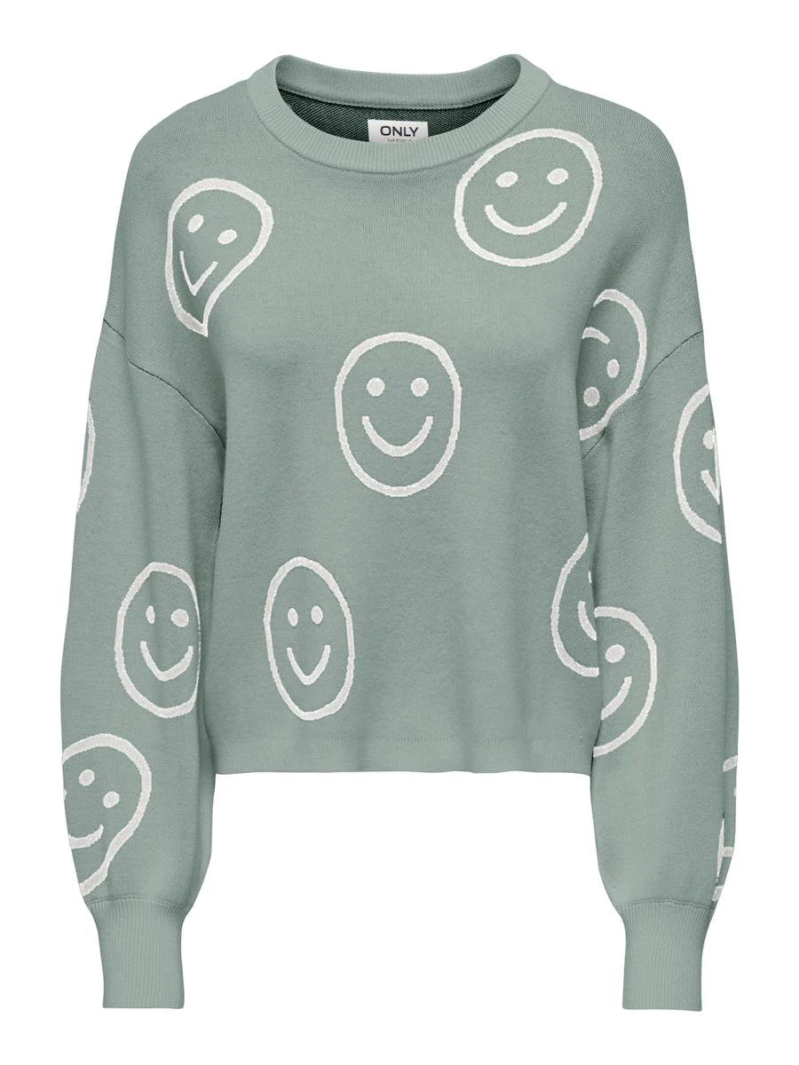 ONLMONTANA LS JQ O-NECK CC KNT - Image 4