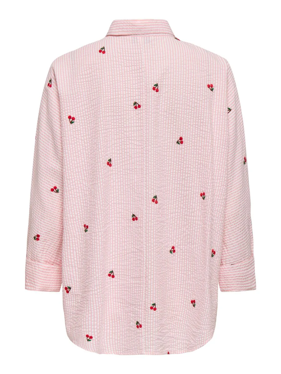 ONLNEW LINA GRACE L/S CHERRY SHIRT - Image 2