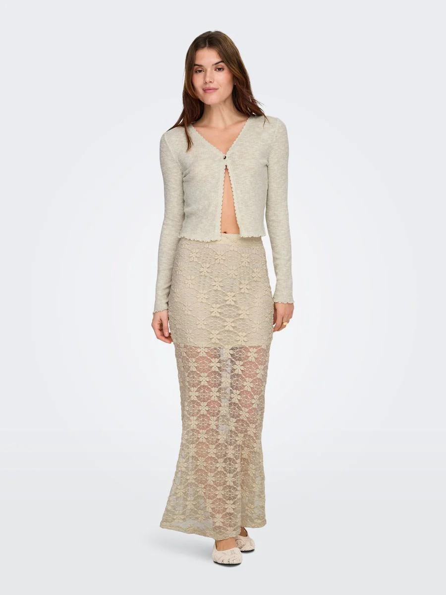 ONLPEARLINA LONG WIDE SKIRT WVN - Image 4