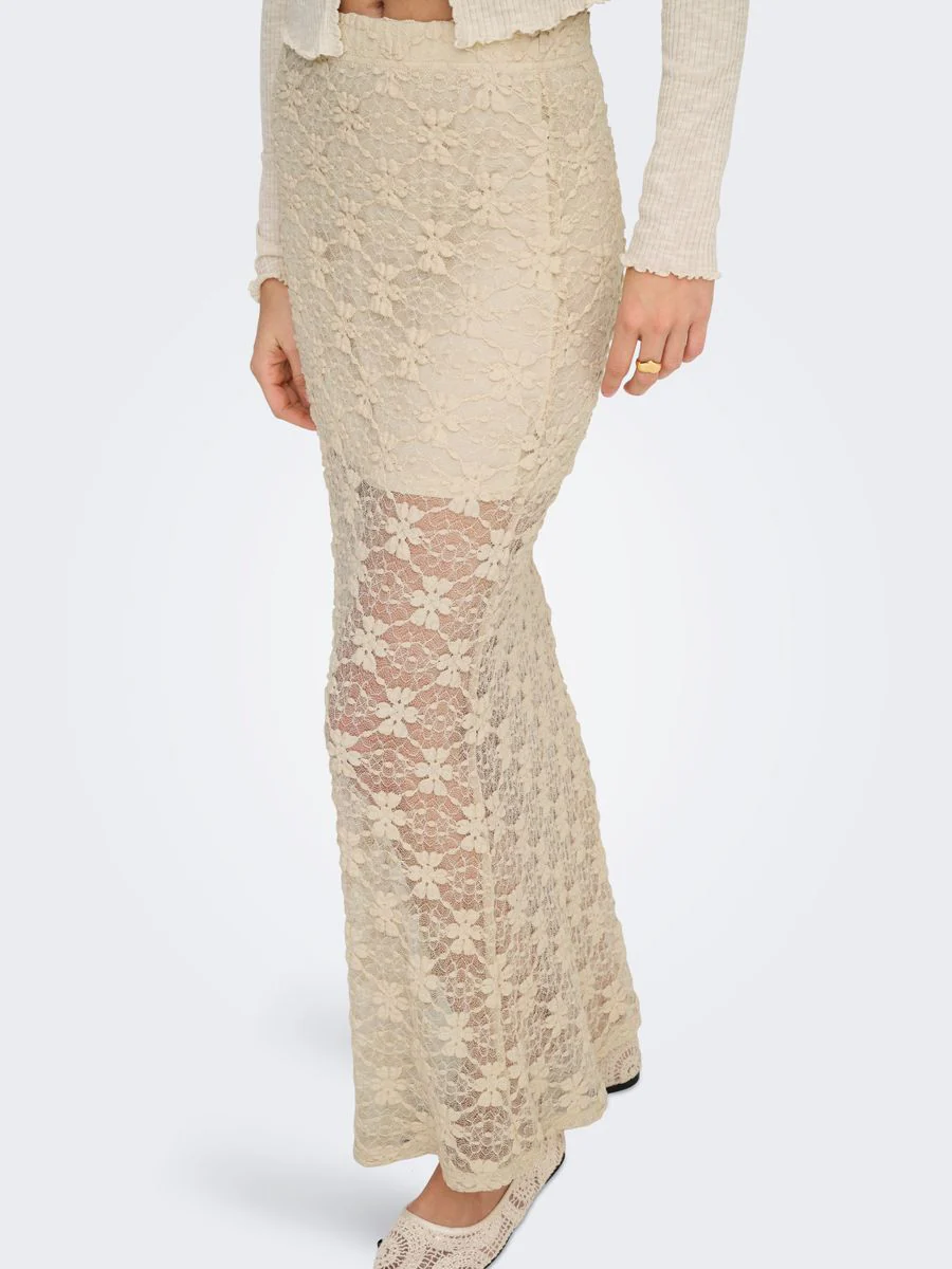 ONLPEARLINA LONG WIDE SKIRT WVN - Image 5