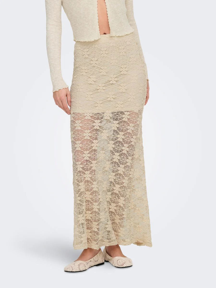 ONLPEARLINA LONG WIDE SKIRT WVN - Image 7