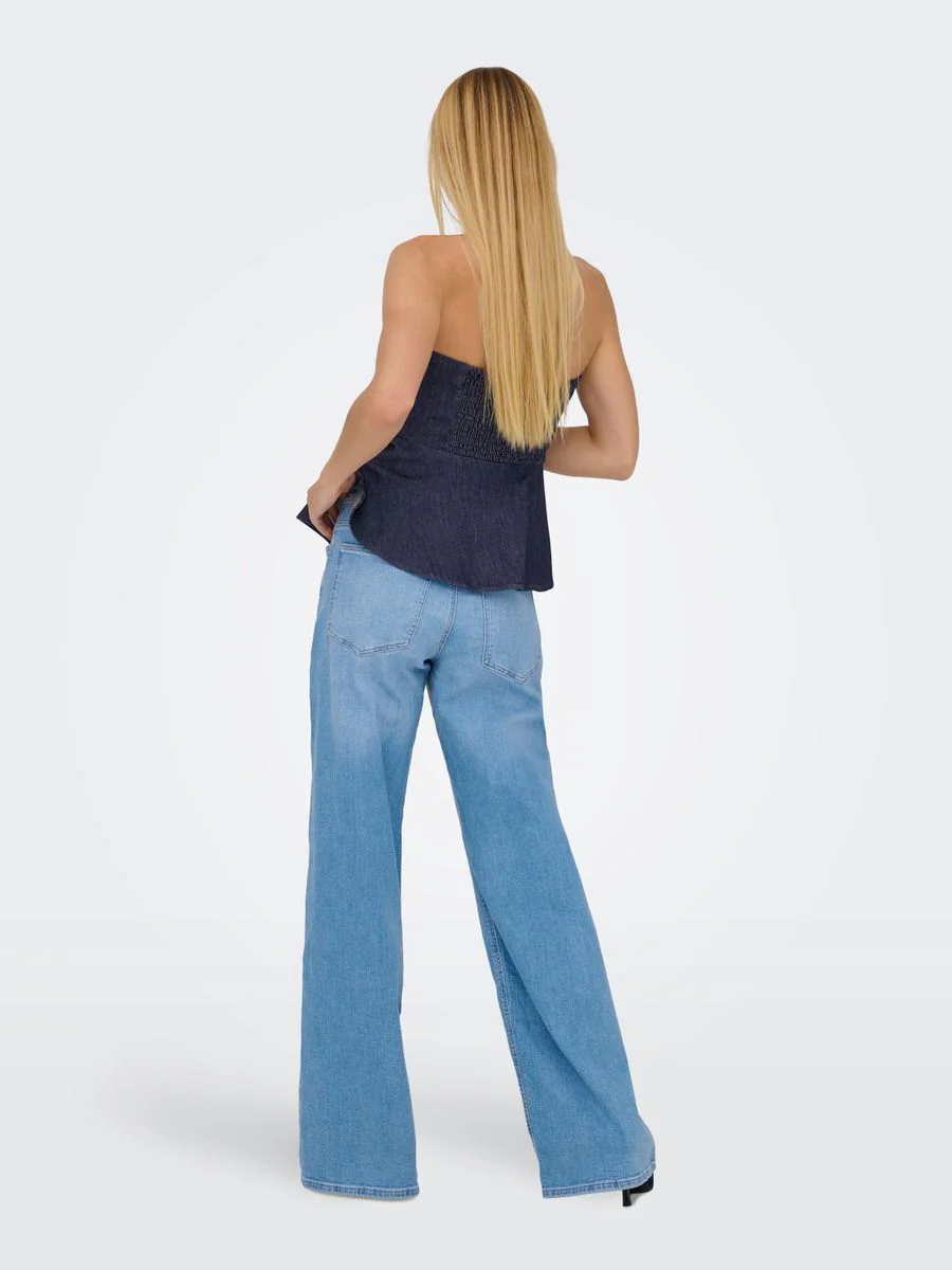 ONLQUEENSWAY CORSET TOP RED DNM SIJ - Image 5